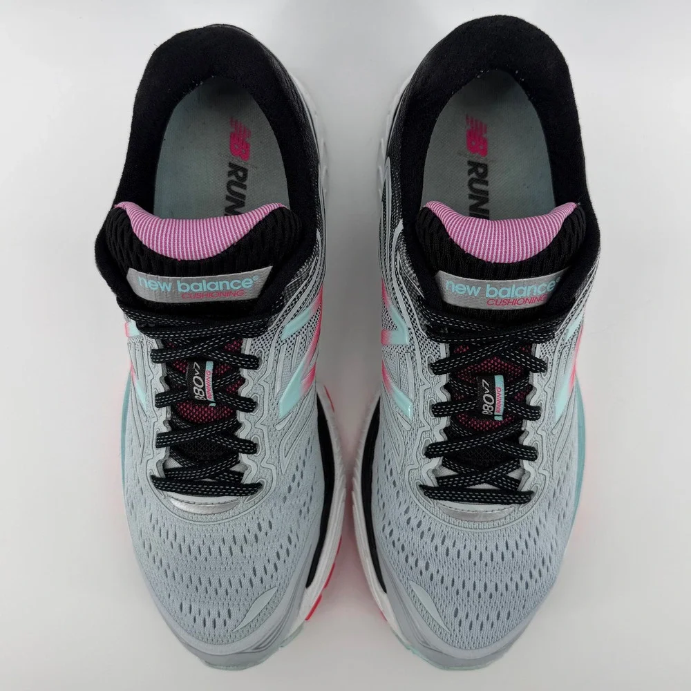 New‎ Balance Truefuse 880v7 Running Shoes Women 10.5 Grey Pink Blue Teal W880GB7